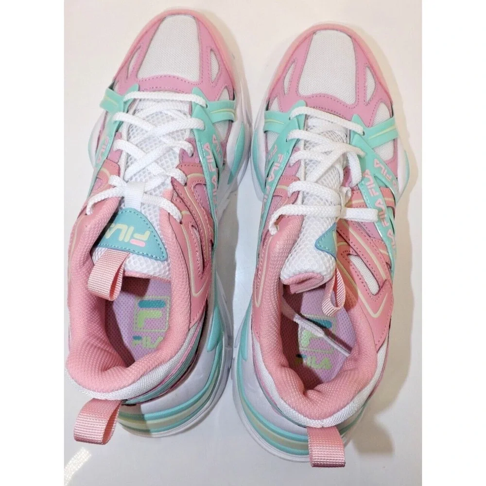 Fila Women's Electrove 2 Womens Shoes 5RM01535-956 Size 9 Pink White Purple-NEW! - Picture 9 of 12